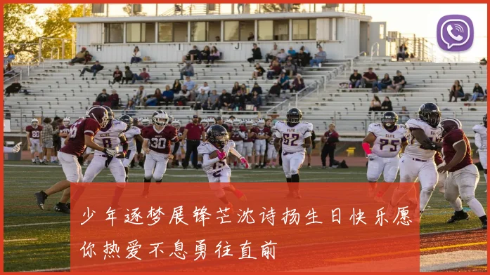 少年逐梦展锋芒沈诗扬生日快乐愿你热爱不息勇往直前